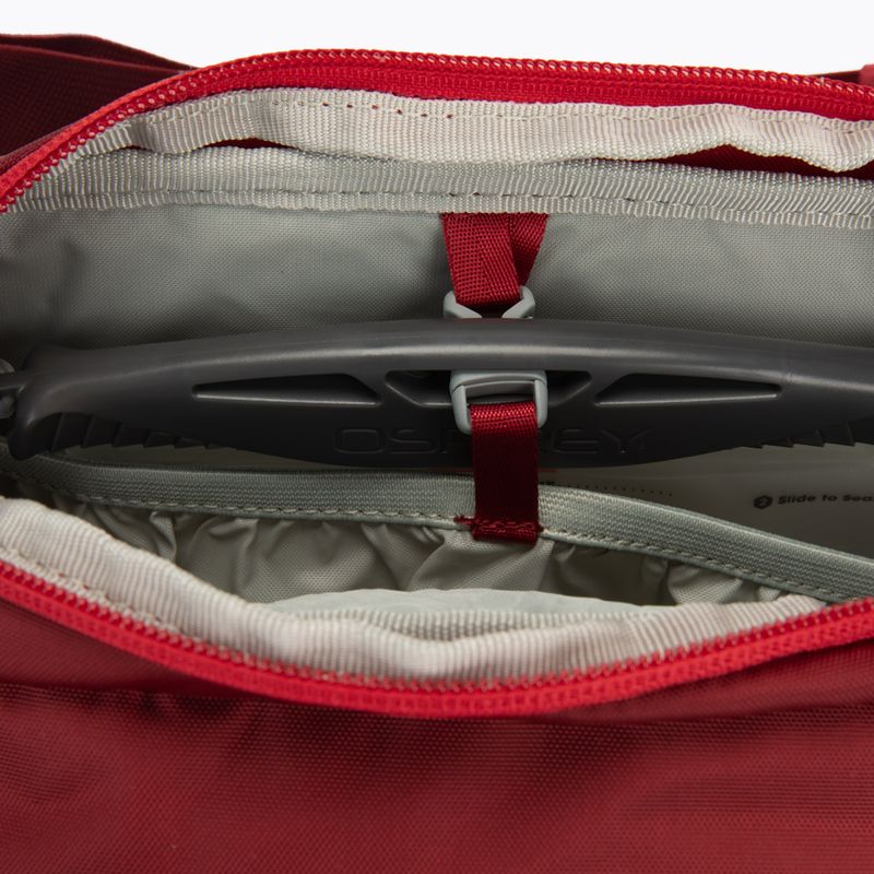 Cyklistická ľadvinka Osprey Seral 7 l so zásobníkom 1.5 l res claret red 8