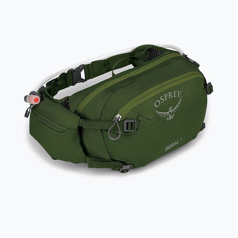 Cyklistická ľadvinka Osprey Seral 7 l so zásobníkom 1.5 l dustmoss green 10