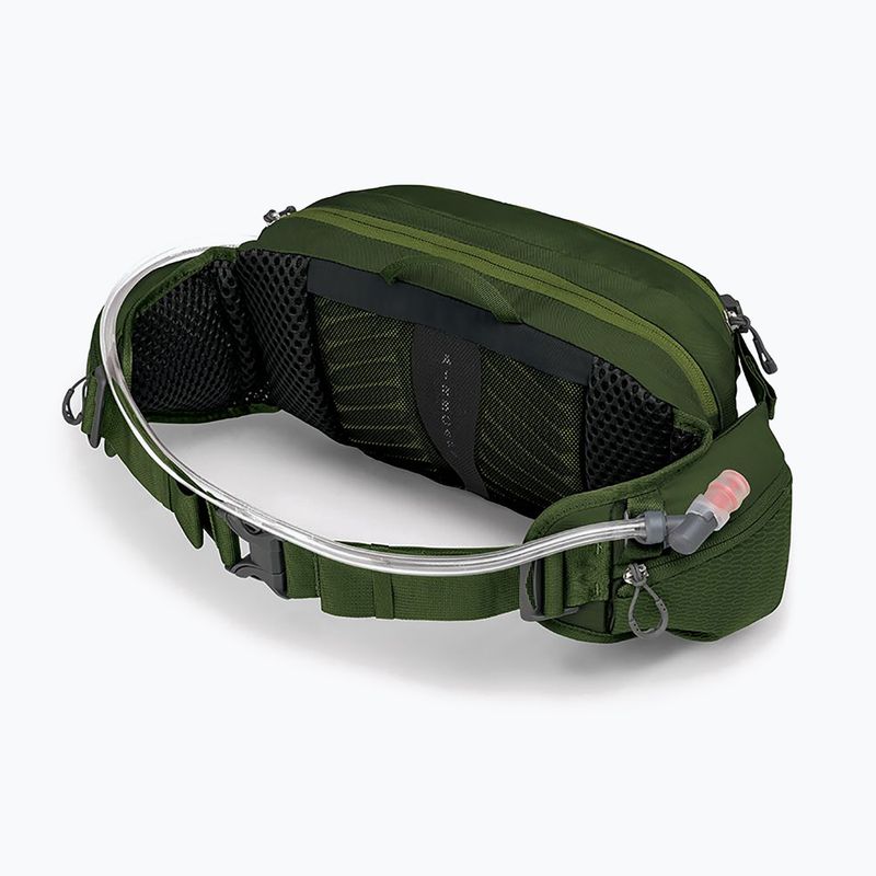Cyklistická ľadvinka Osprey Seral 7 l so zásobníkom 1.5 l dustmoss green 11