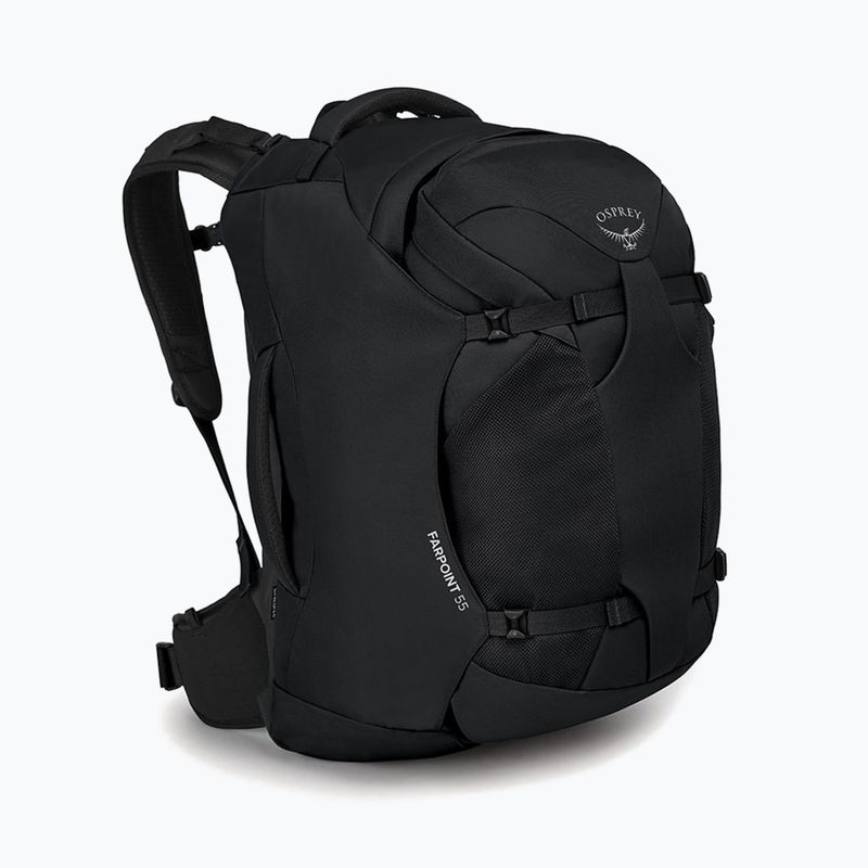 Turistický batoh pánsky Osprey Farpoint 55 l black 3