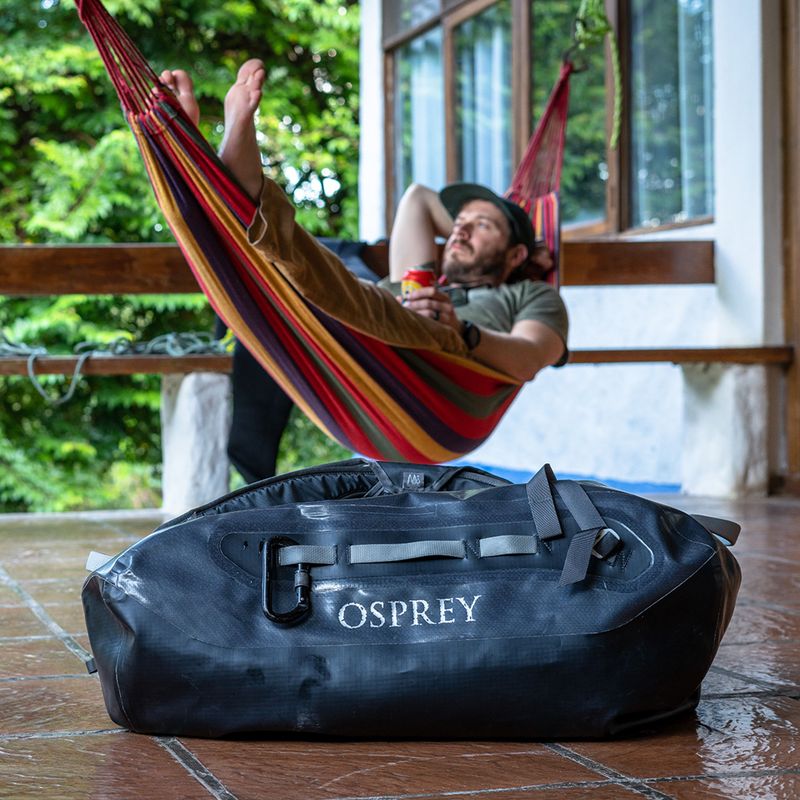 Osprey Transporter WP Duffel 70 l tunnle vision grey cestovná taška 13