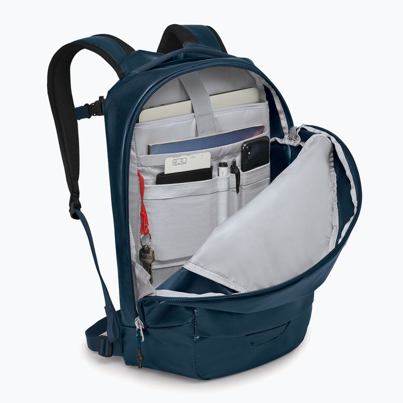 Batoh mestský Osprey Transporter Panel Loader 20 l venturi blue 4