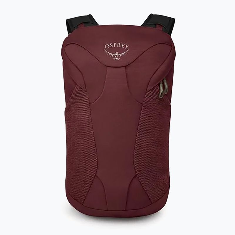 Turistický ruksak Osprey Farpoint Fairview Travel Daypack 15 l zircon red