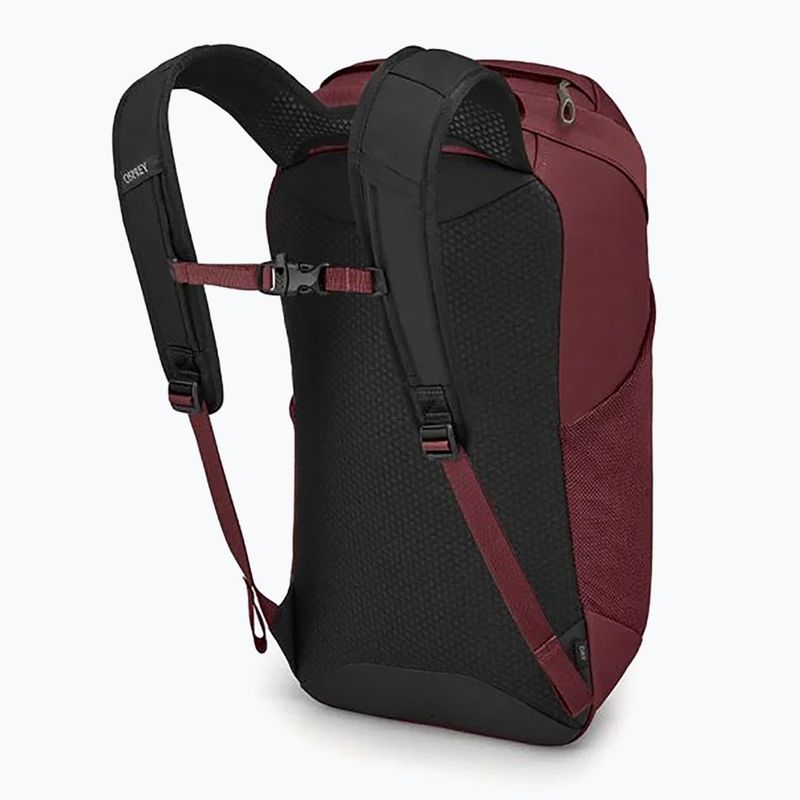 Turistický ruksak Osprey Farpoint Fairview Travel Daypack 15 l zircon red 2