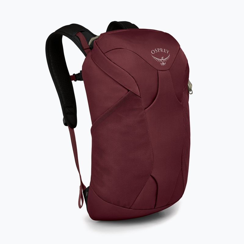Turistický ruksak Osprey Farpoint Fairview Travel Daypack 15 l zircon red 2