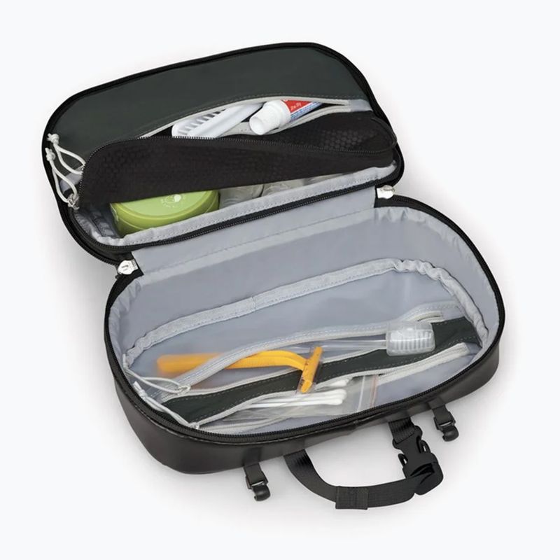 Cestovná kozmetická taška Osprey Transporter Hanging Toiletry Kit black 3