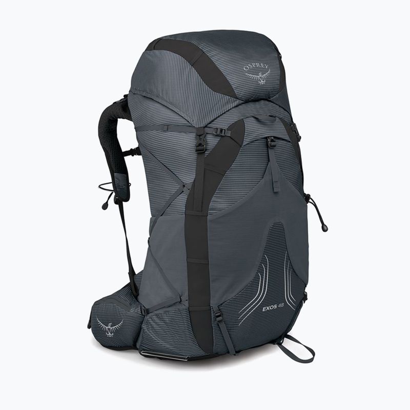 Pánsky trekingový batoh Osprey Exos S-M 48 l tungsten grey 2
