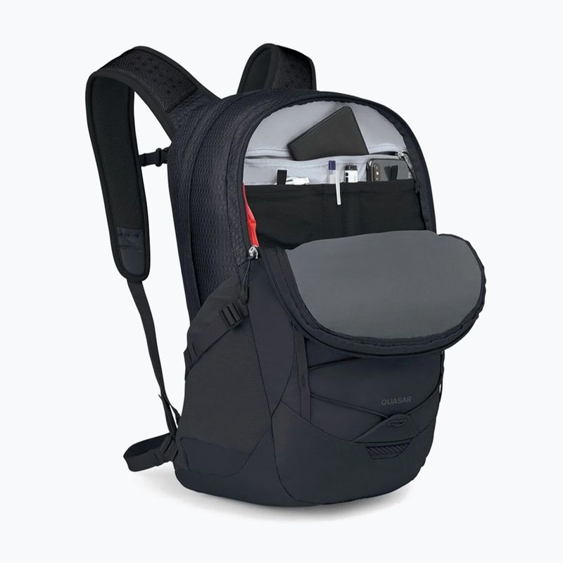 Mestský batoh Osprey Quasar 26 l čierny 4