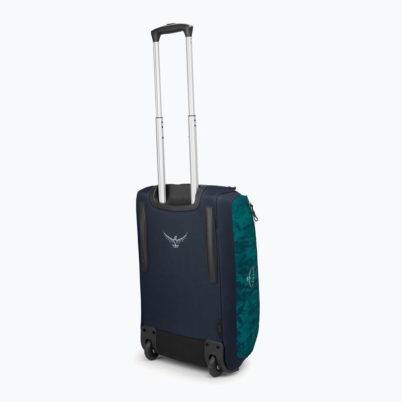 Cestovná taška Osprey Daylite Carry-On Wheeled Duffel 40 l palm foliage print 3