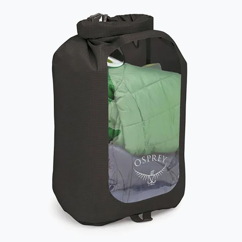 Nepromokavý vak Osprey DrySack w/Window 12 l black 2