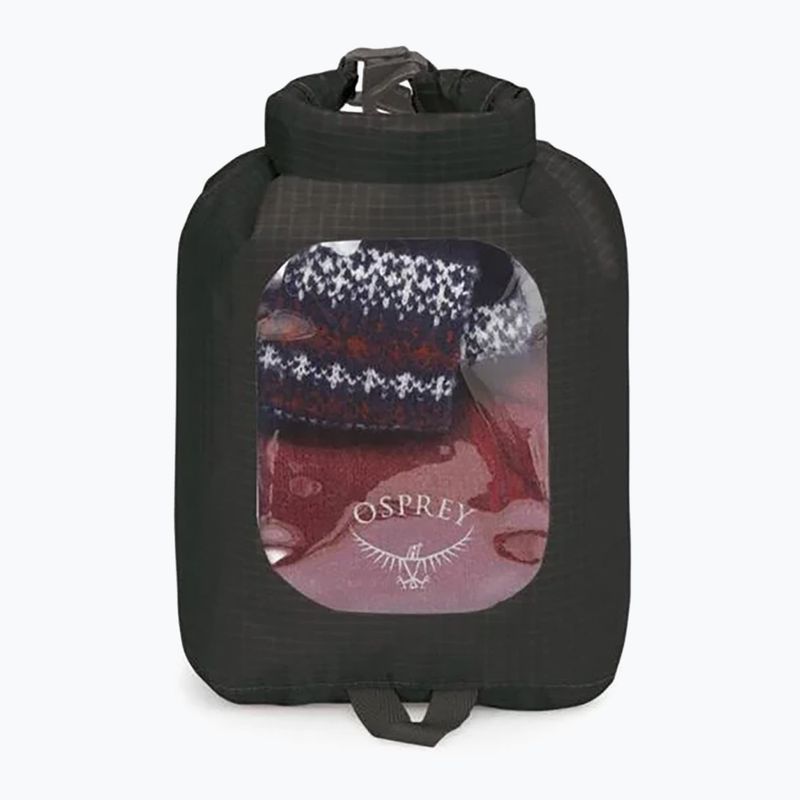 Nepromokavý vak Osprey DrySack w/Window 3 l black