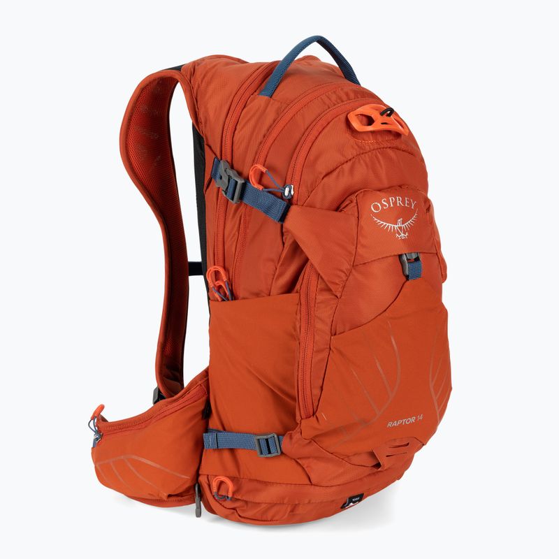 Osprey Raptor 14 l pánsky batoh na bicykel oranžový 1545 2