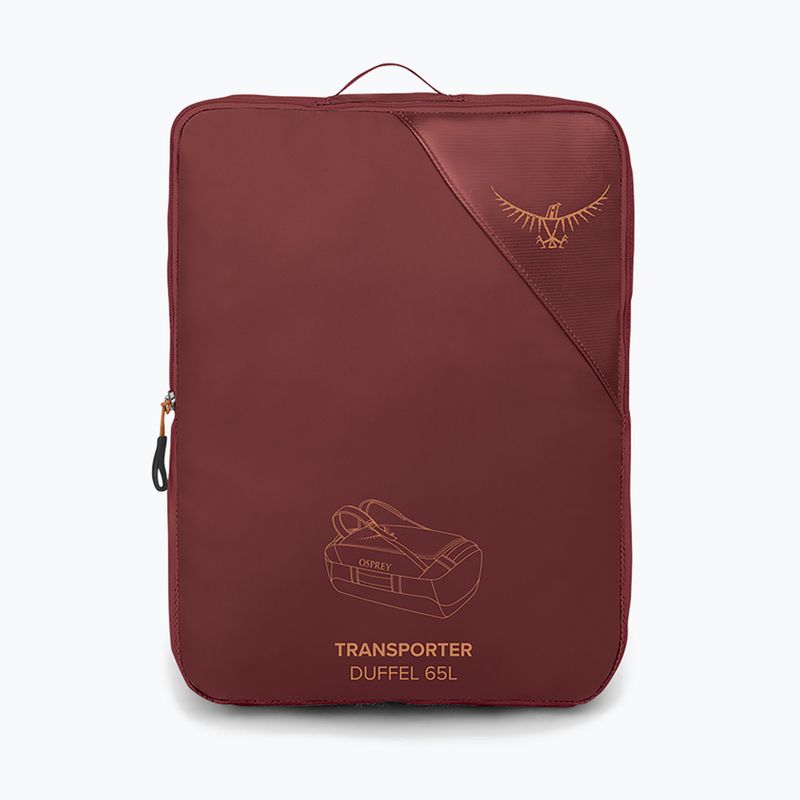 Osprey Transporter cestovná taška 65 l červená horská