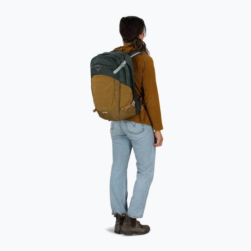 Batoh mestský Osprey Nebula 32 l green tunnel/brindle brown 7