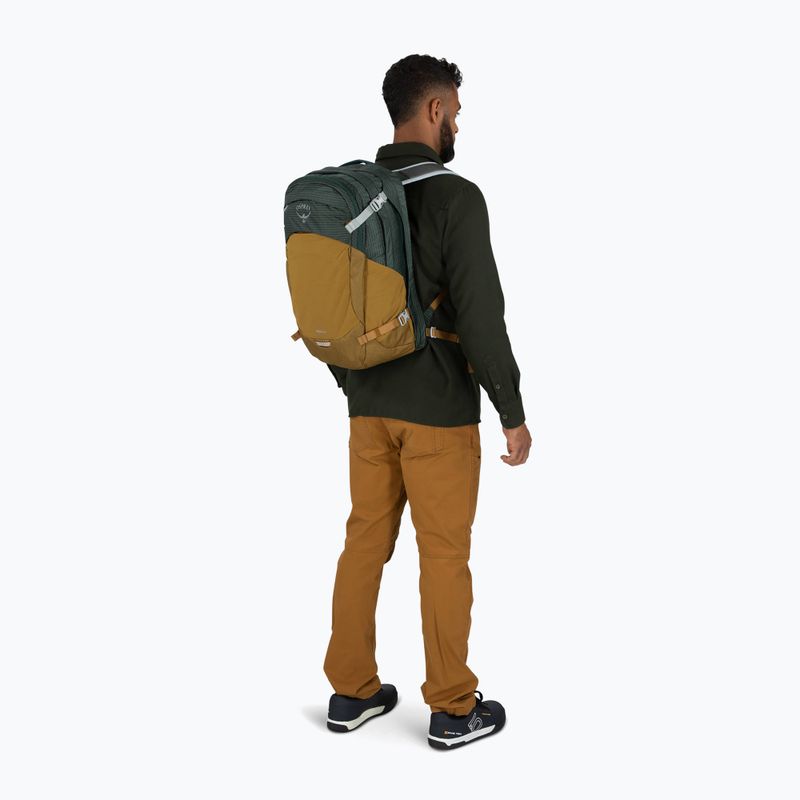 Batoh mestský Osprey Nebula 32 l green tunnel/brindle brown 8