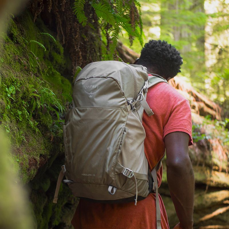 Turistický batoh Osprey Hikelite 26 l tan concrete 8