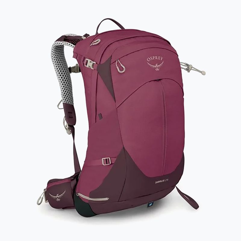 Dámsky turistický batoh Osprey Sirrus 24 l elderberry purple/chiru tan 3