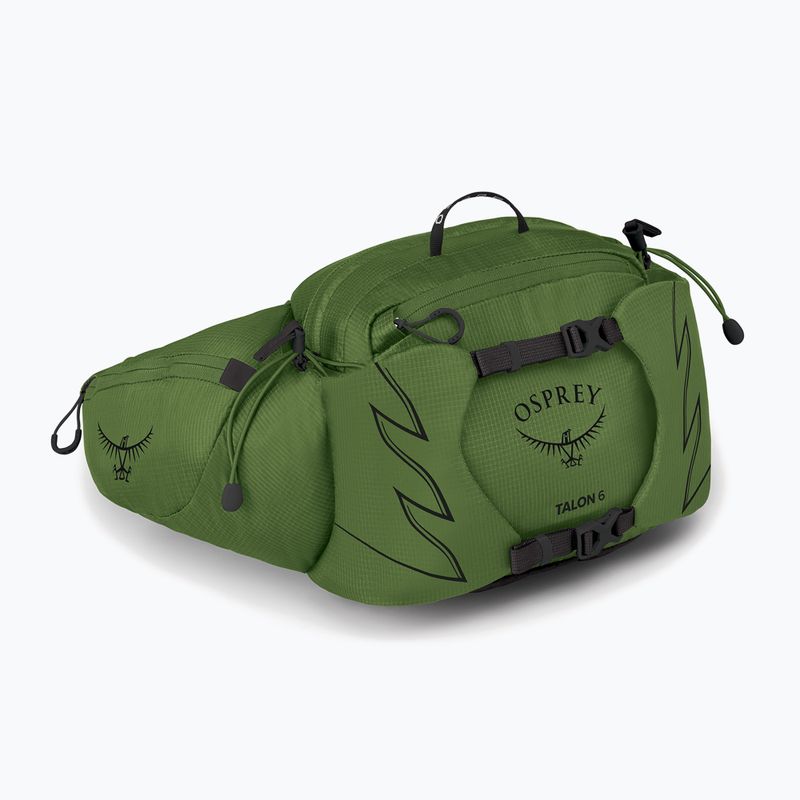 Taštička ľadvinka męska Osprey Talon 6 l green belt/black 2