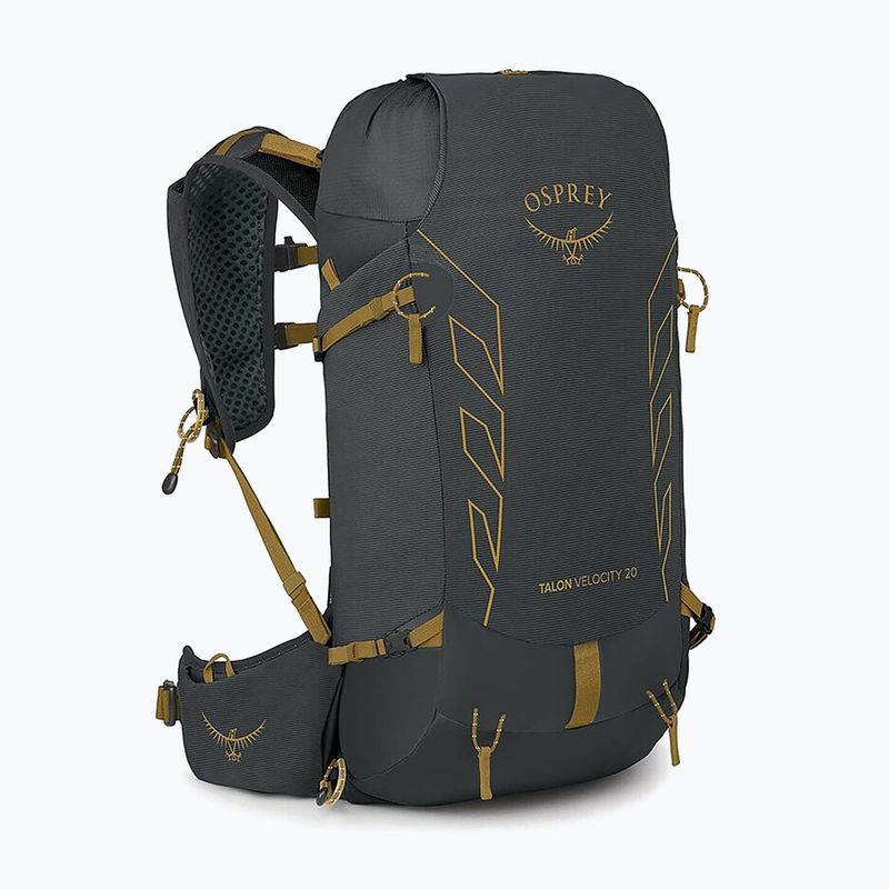 Pánsky turistický batoh Osprey Talon Velocity 20 l dark charcoal/tumbleweed yellow 2