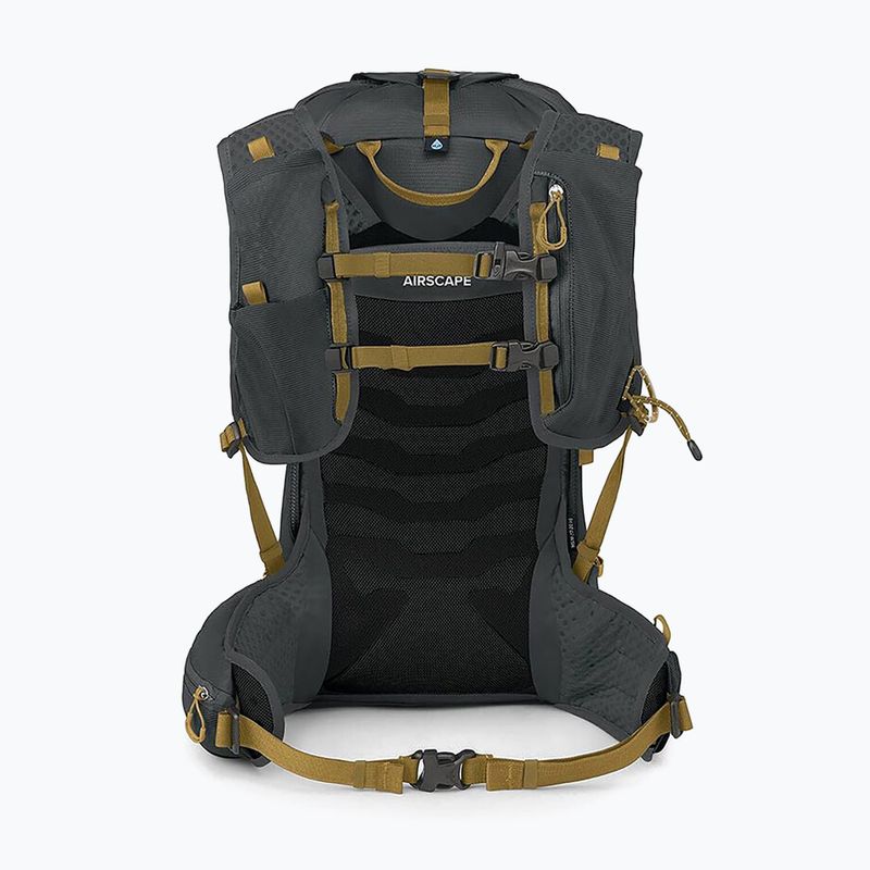 Pánsky turistický batoh Osprey Talon Velocity 20 l dark charcoal/tumbleweed yellow 3