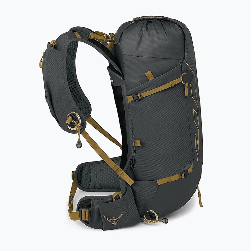 Pánsky turistický batoh Osprey Talon Velocity 20 l dark charcoal/tumbleweed yellow 5