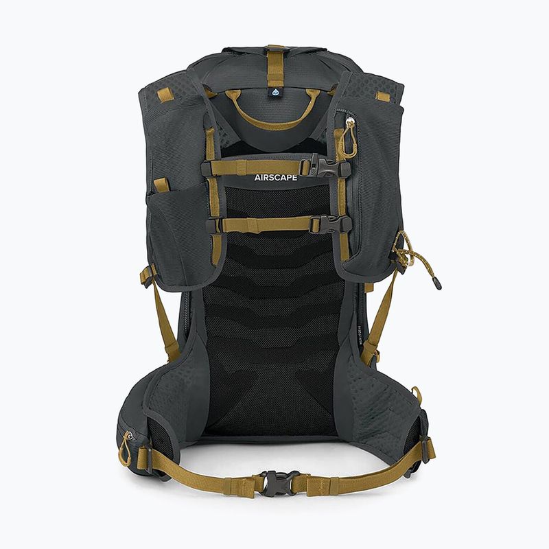Pánsky turistický batoh Osprey Talon Velocity 20 l dark charcoal/tumbleweed yellow 3