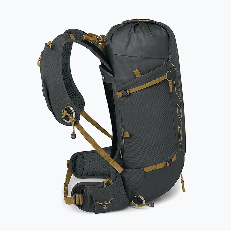 Pánsky turistický batoh Osprey Talon Velocity 20 l dark charcoal/tumbleweed yellow 5