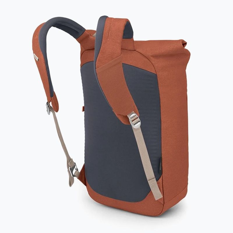 Mestský batoh Osprey Arcane Roll Top Pack 22 l porcelain orange heather 4