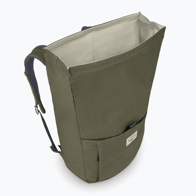 Mestský batoh Osprey Arcane Roll Top Pack 22 l earl grey/sand grey heather 4