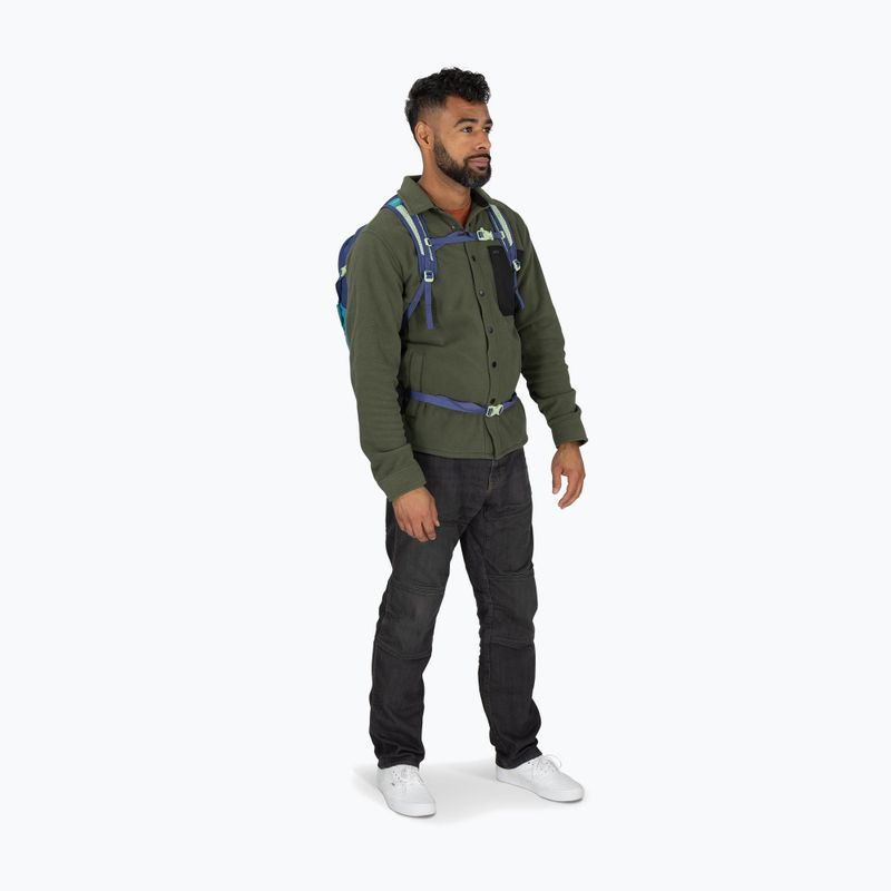 Turistický ruksak Osprey Daylite Plus 20 l blue spikemoss / alkaline 10