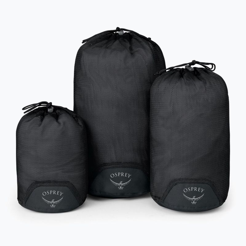 Súprava organizérov Osprey Daylite Mesh Stuff Sacks 3 ks black