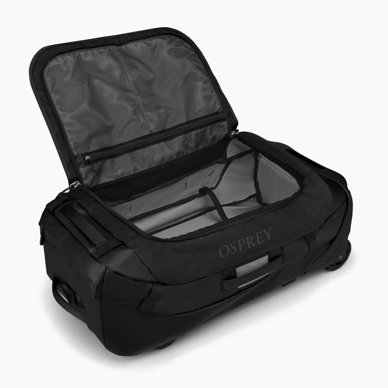 Cestovná taška Osprey Transporter Wheeled Duffel 90 l raven black 4