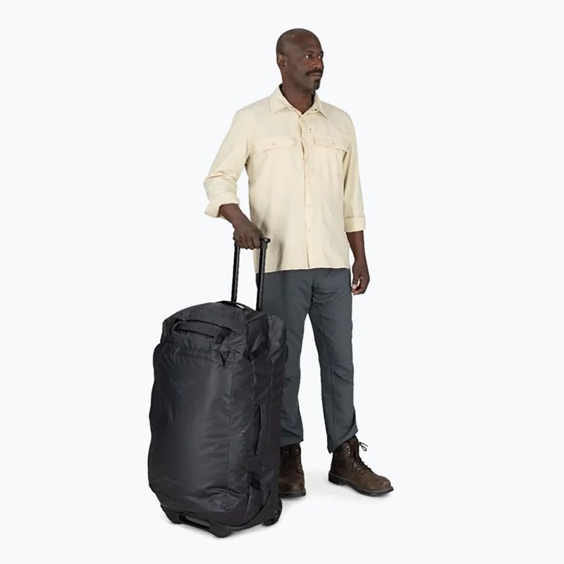 Cestovná taška Osprey Transporter Wheeled Duffel 90 l raven black 5
