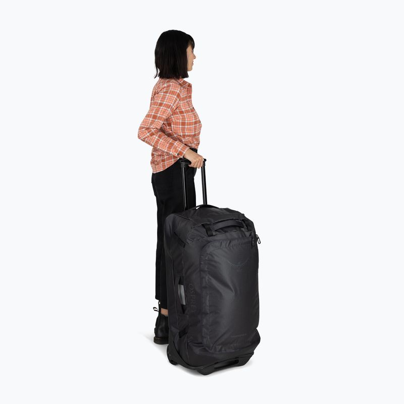 Cestovná taška Osprey Transporter Wheeled Duffel 90 l raven black 5