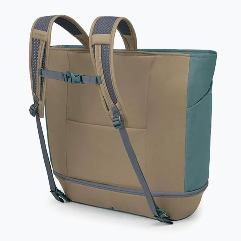 Cestovná taška Osprey Daylite Large Tote 26 l cascade blue / latte brown 3