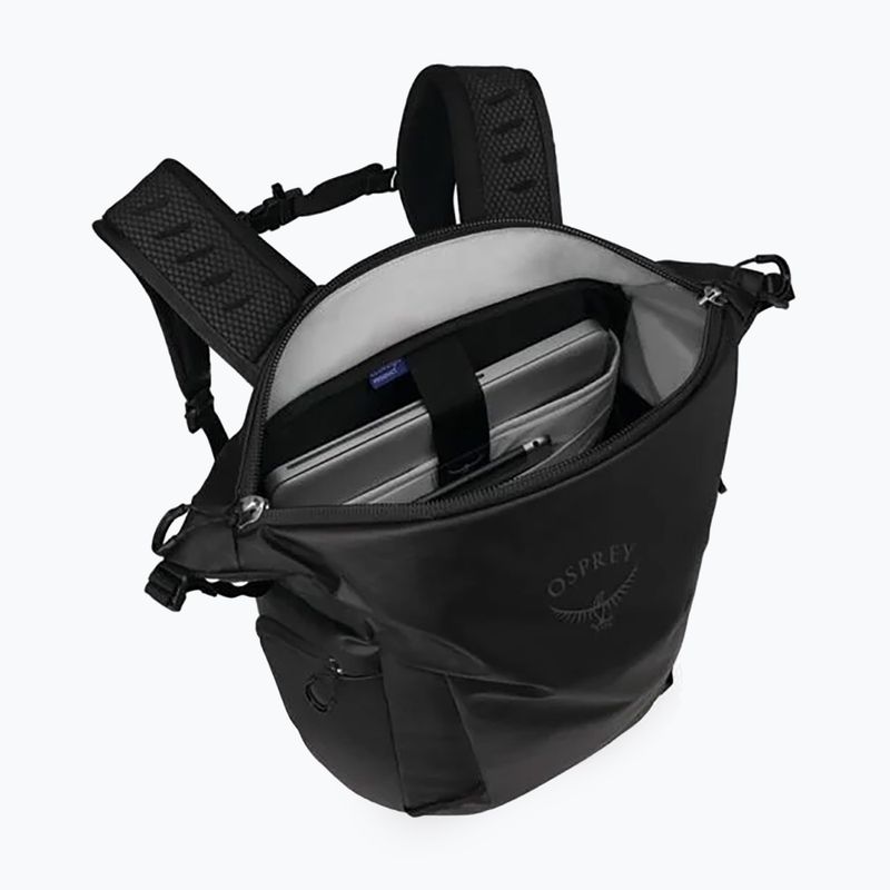 Batoh Osprey Transporter Zinch 22 l raven black 4