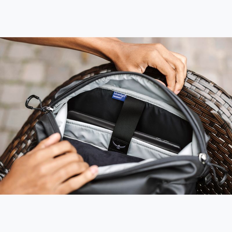 Batoh Osprey Transporter Zinch 22 l raven black 17