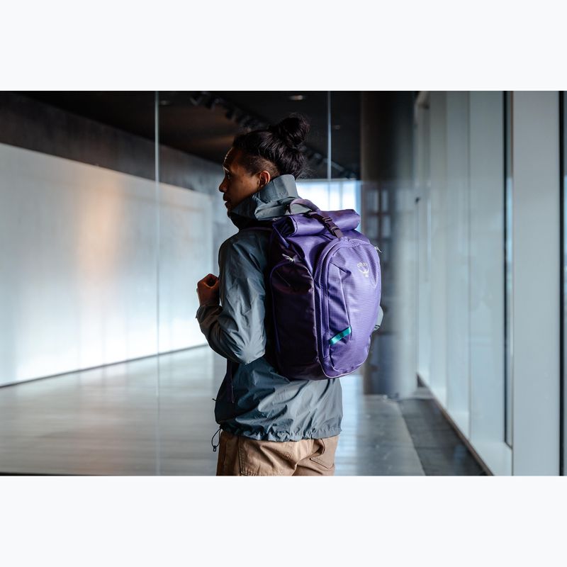 Mestský batoh Osprey Transporter Roll Top 30 l euphoria purple 5