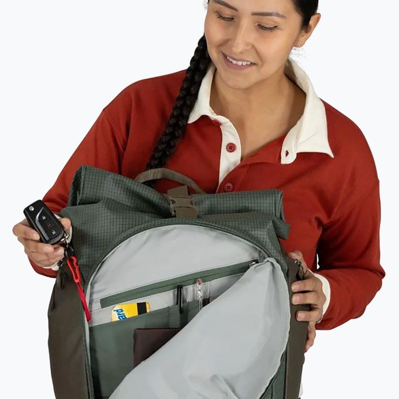 Batoh Osprey Transporter Roll Top 20 l pine leaf 11