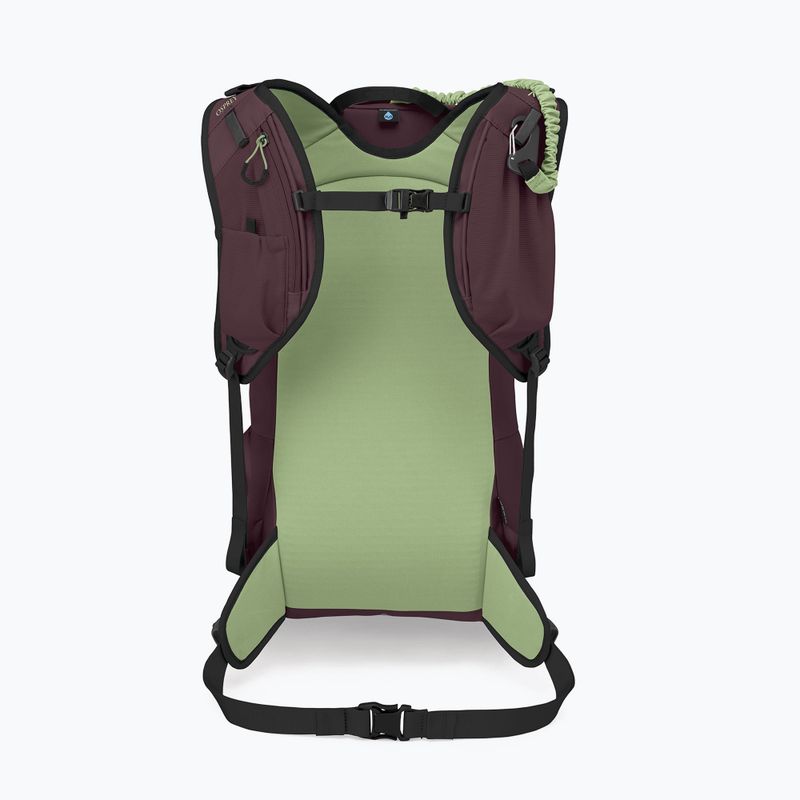 Skitouringový batoh Osprey Firn 18 l elderberry purple/peppermint green 3