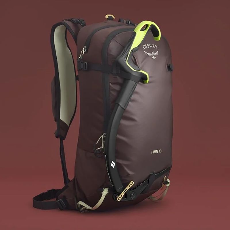 Skitouringový batoh Osprey Firn 18 l elderberry purple/peppermint green 9