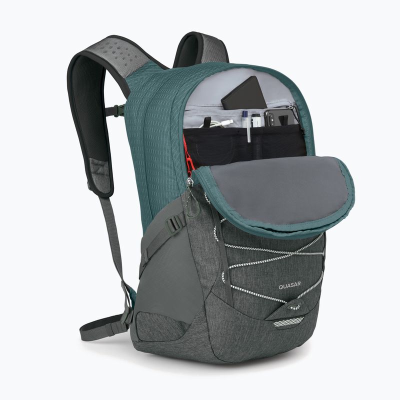 Batoh Osprey Quasar 26 l cascade blue / coal grey 4