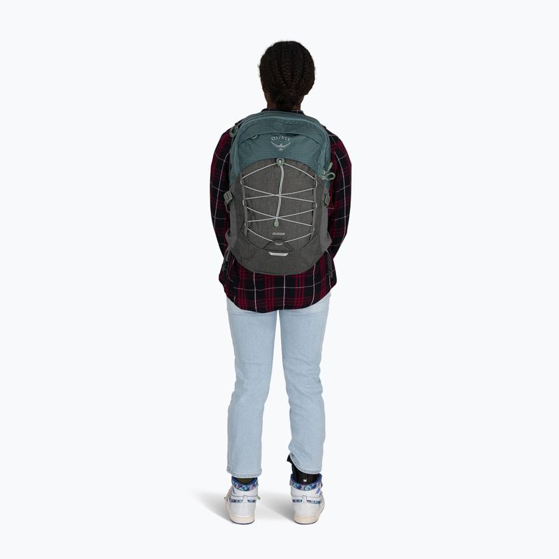 Batoh Osprey Quasar 26 l cascade blue / coal grey 9