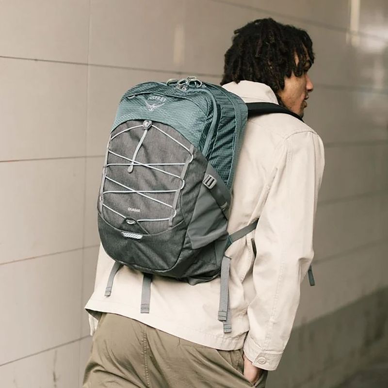 Batoh Osprey Quasar 26 l cascade blue / coal grey 8