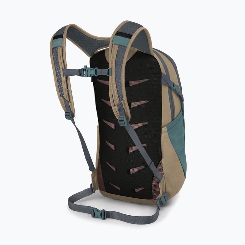 Mestský batoh Osprey Daylite 13 l cascade blue/latte brown 3