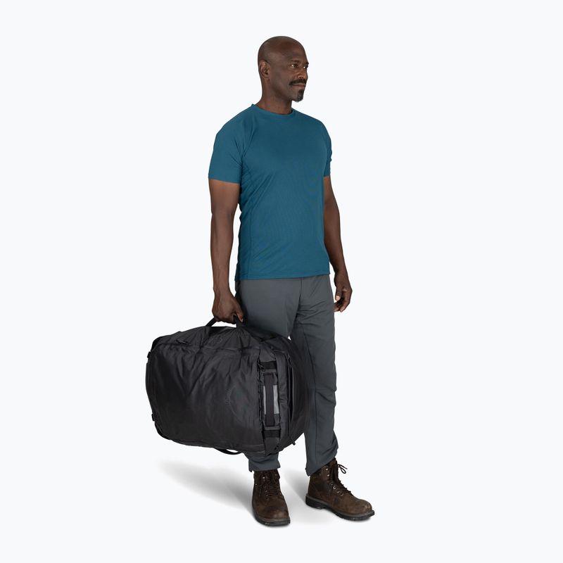 Cestovná taška Osprey Transporter Duffel 65 l raven black 5