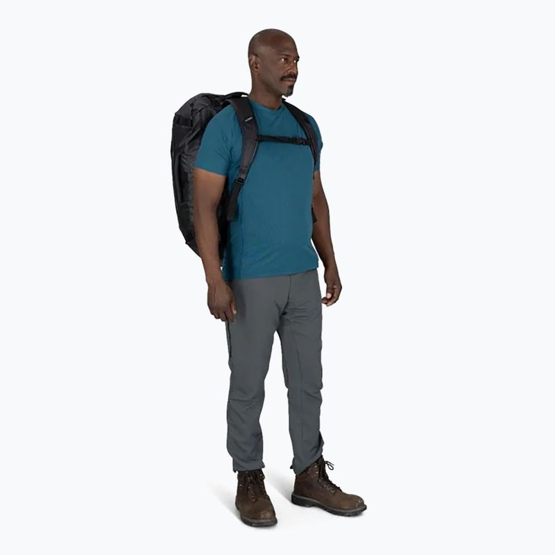Cestovná taška Osprey Transporter Duffel 65 l raven black 6