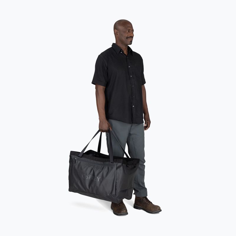 Cestovná taška Osprey Transporter Gear Tote 60 l raven black/black 4