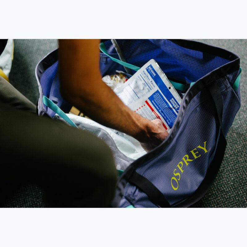 Cestovná taška Osprey Transporter Gear Tote 60 l euphoria purple 9