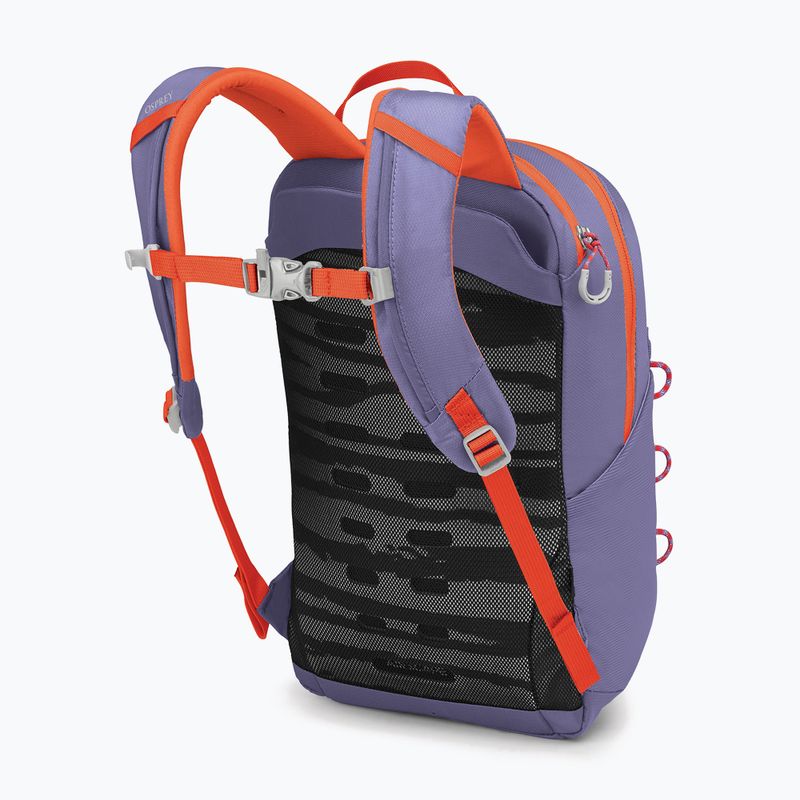 Detský turistický batoh Osprey Jet 12 l euphoria purple/mars orange 3